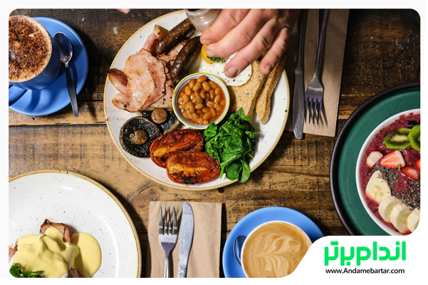 صبحانه رژیمی بدنسازی